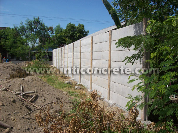 Pengadaan dan Pemasangan Pagar Panel Beton (Pak Oscar Teddy) 2014 - Inticon
